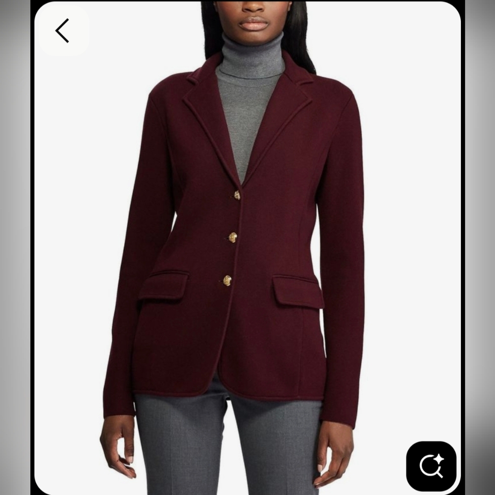 Lauren Ralph Lauren Burgundy Women's Blazer